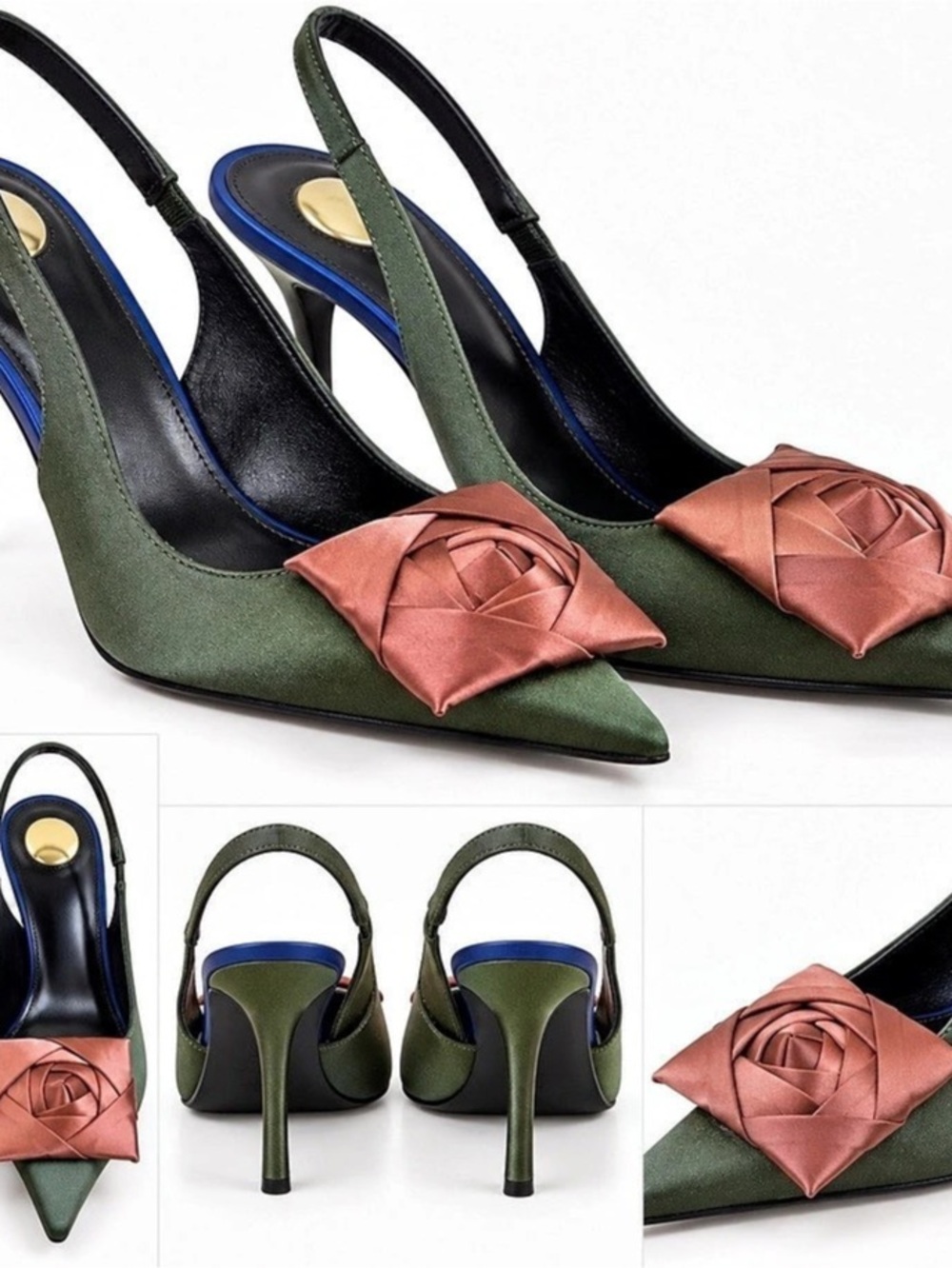 Brand Name Inspired slingback.